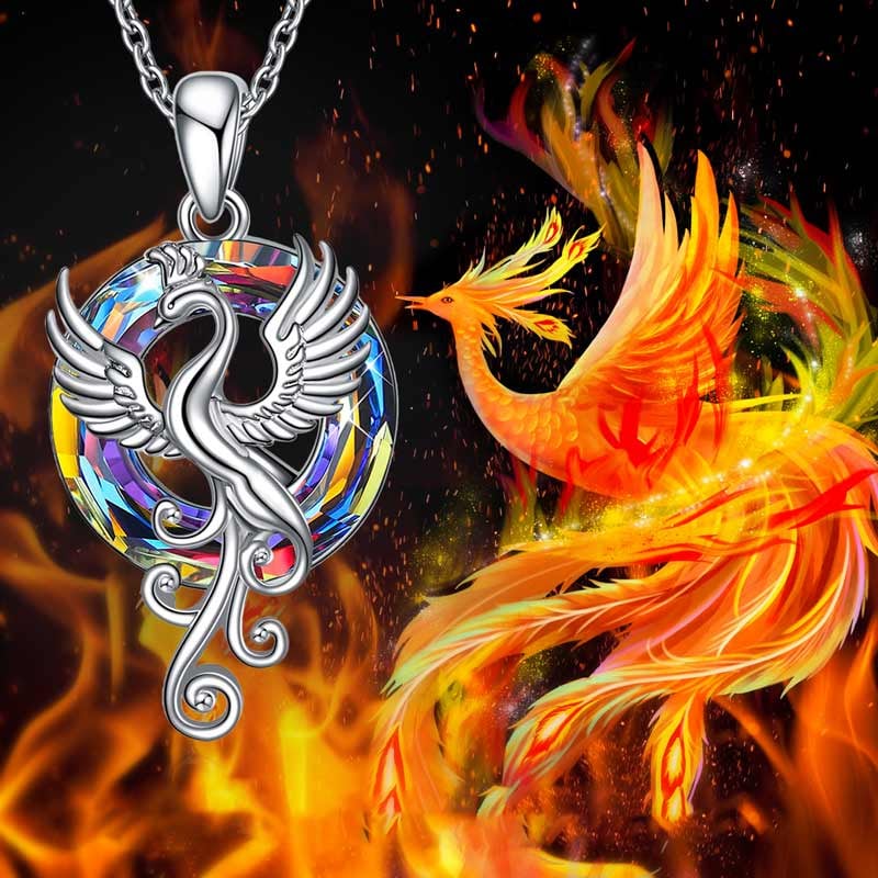 🔥S925 Nirvana Rebirth Perfect Bloom Phoenix Necklace🎁