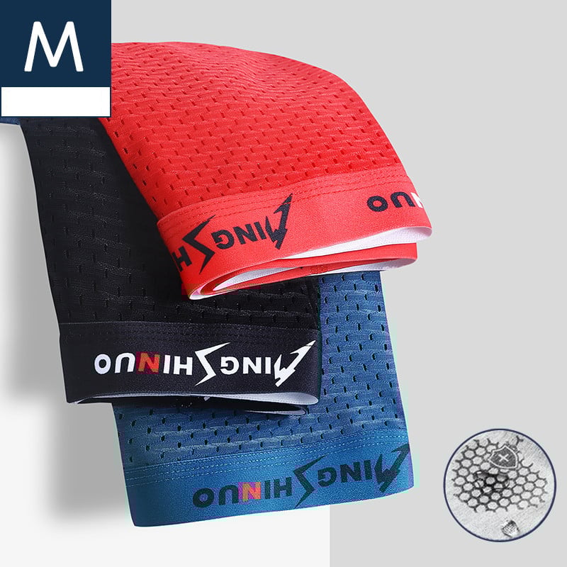 🎅Men's frozen silk boxer shorts