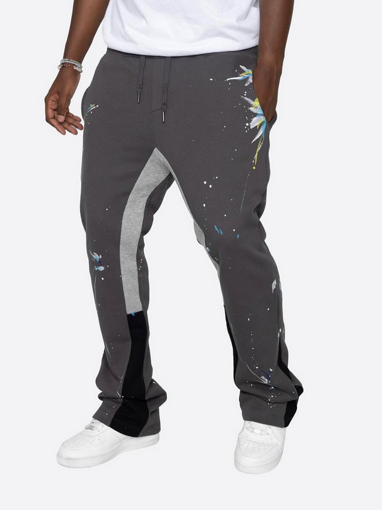 💥Paint Splatter Flare Sweatpants💥