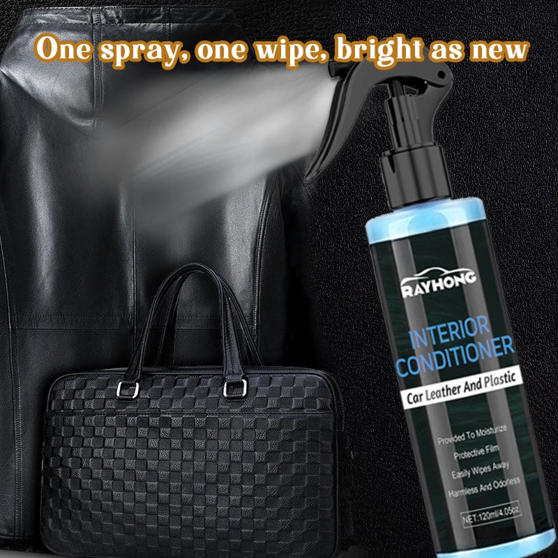 Leather Conditioner Refinishing Spray & Cleaner