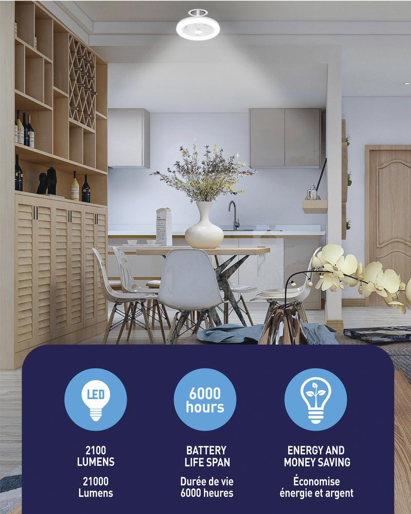 New Remote Control Fan Light