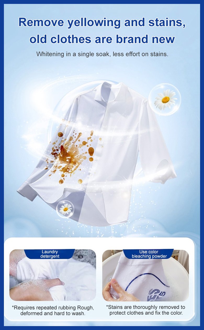 🏠Powerful Color Bleach Laundry Detergent