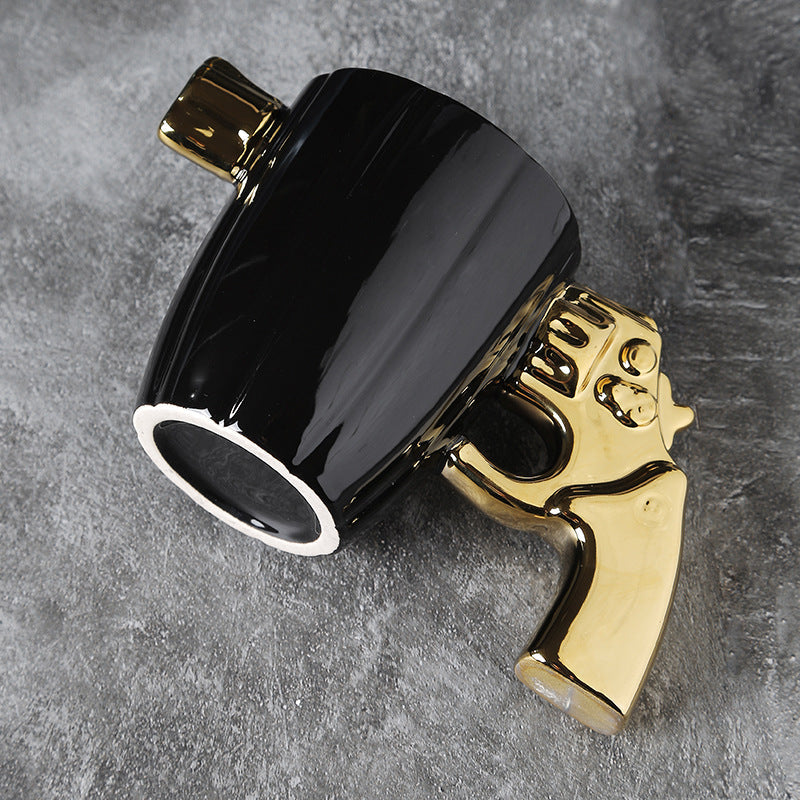 🔥Creative Novelty Coffee Mug with Revolver Handle
