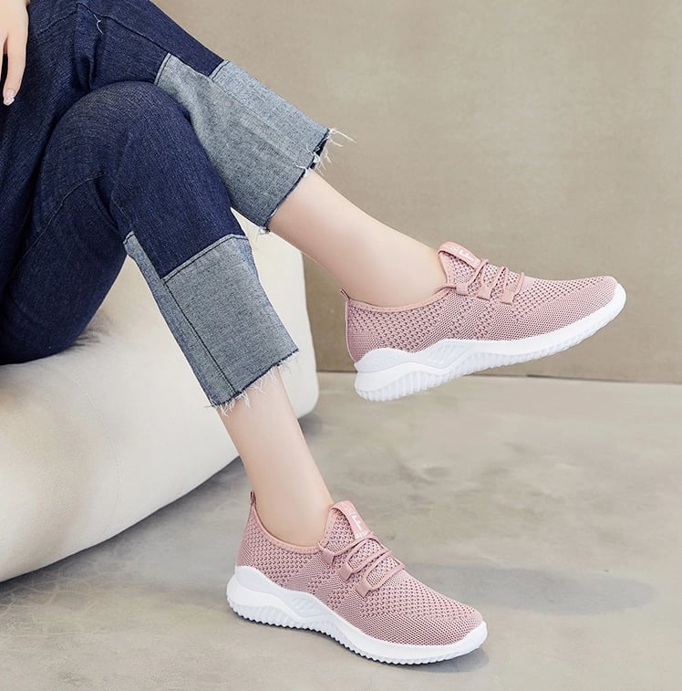 New Unisex Mesh Breathable Sneakers Lightweight Non-Slip