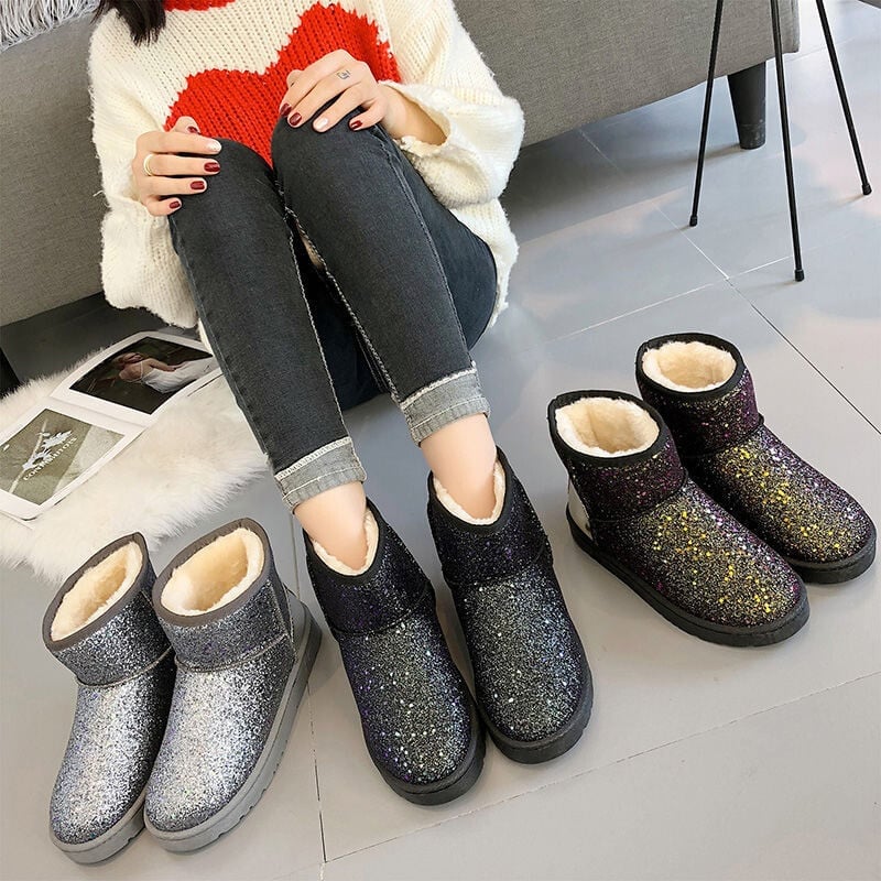 👢Diamond Waterproof Shoes Boots 🎄Christmas Sale🎄