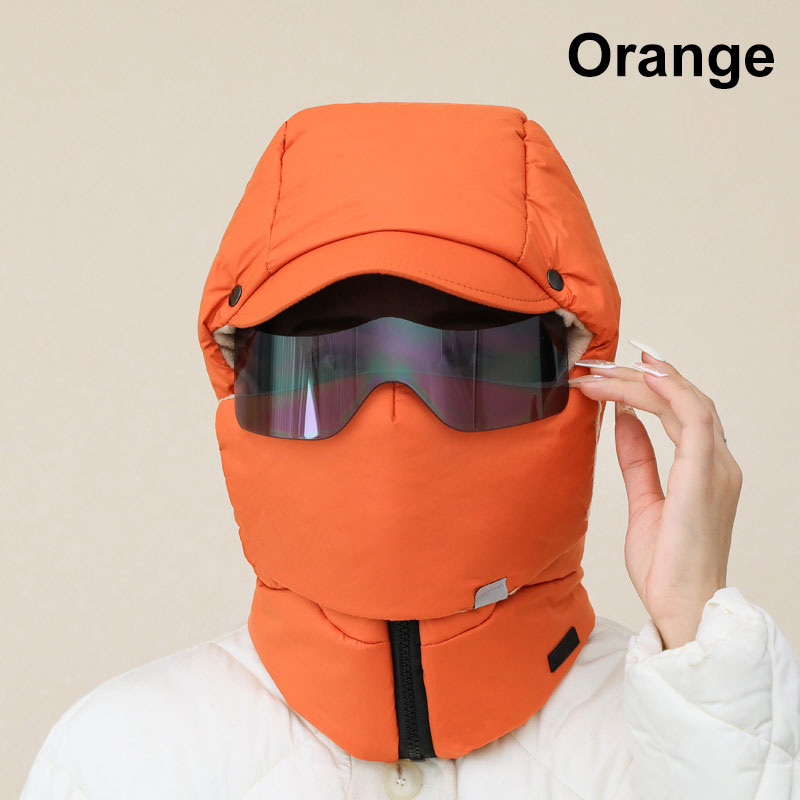 🌟Windproof Full Cover Outdoor Riding Mask with Glasses
