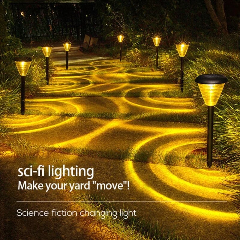 Solar Lamp Outdoor Induction Inserted Lawn Lamp