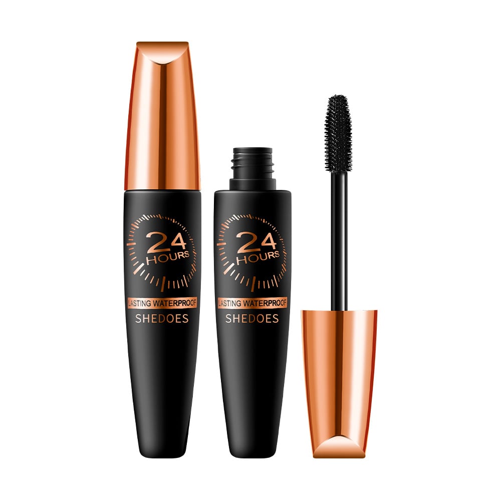 💗4D Waterproof Silk Fiber Thick Lengthening Mascara
