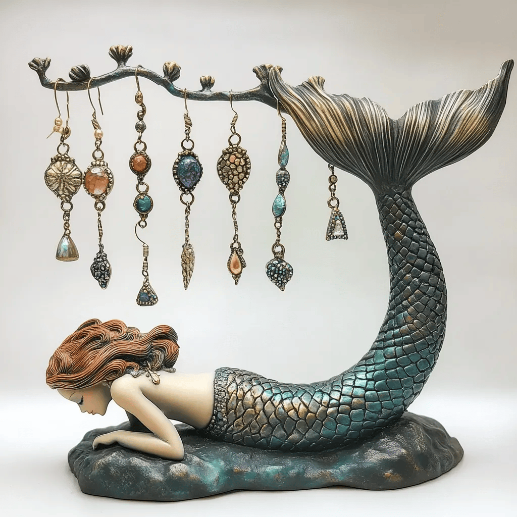 Mermaid Earring Stand