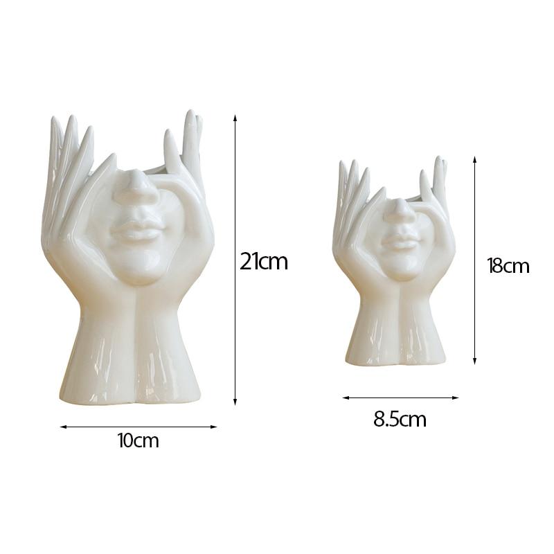 Abstract Peek a Chic Flower Vase