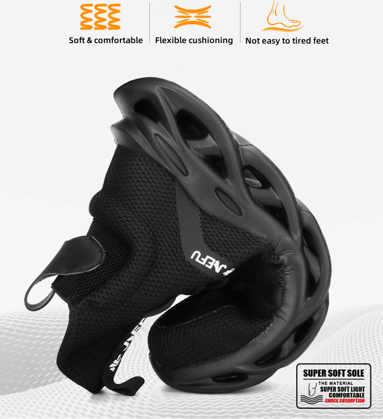 Ultra-Light Breathable Steel Toe Non-Slip Work Shoes