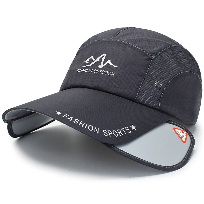 🔥Retractable brim outdoor/fishing/riding/climbing sunblock hat