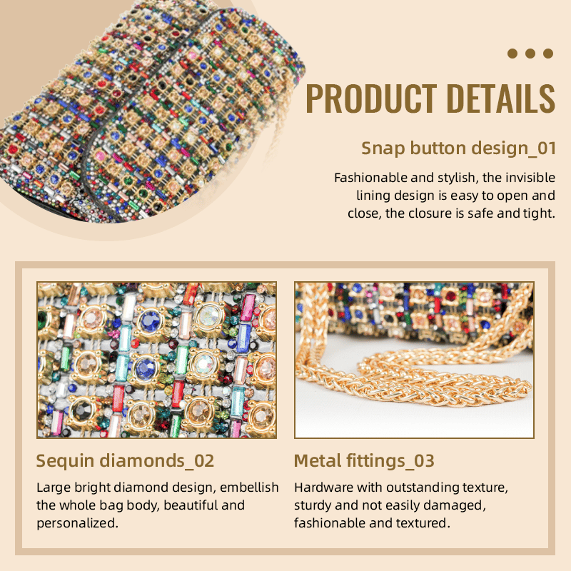 Light Luxury Diamond Bag