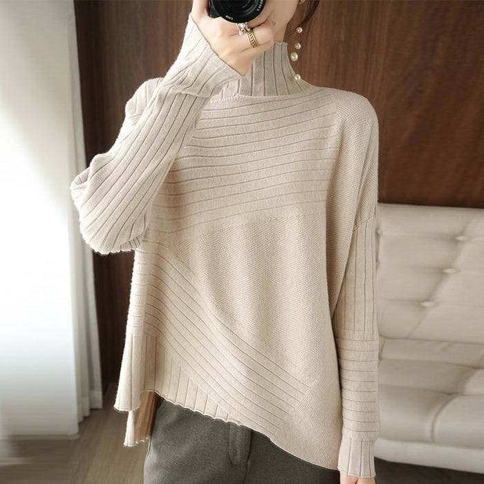 Fashion Winter Cashmere Loose Tops Women Sweater PULLOVER