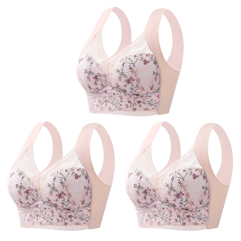 ❤️Plus Size Seamless Push Up Wireless Bra