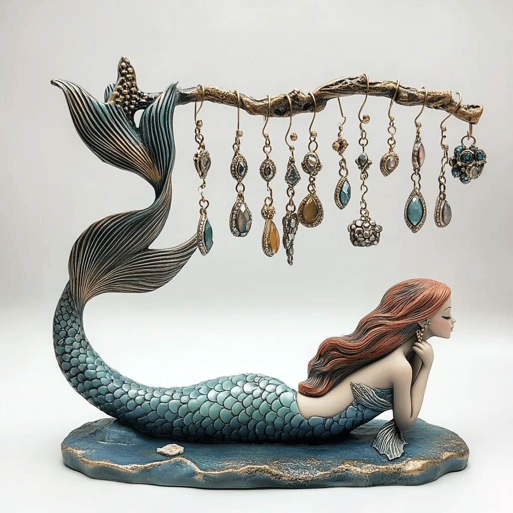 Mermaid Earring Stand