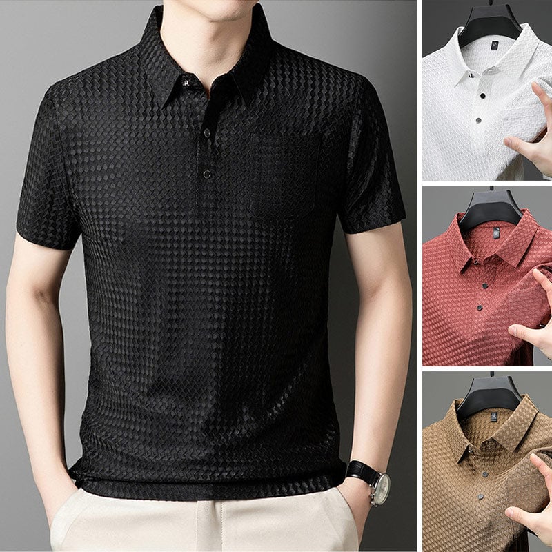 🎉Men's textured short sleeve shirt🎉
