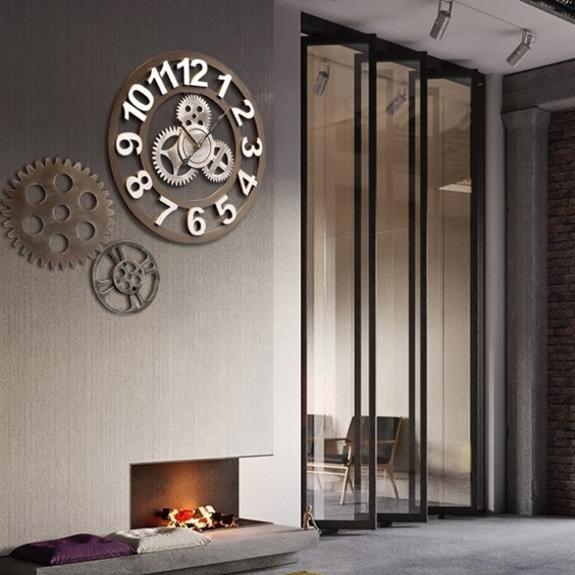 Father's Day Gift-Wooden Vintage Wall Clock