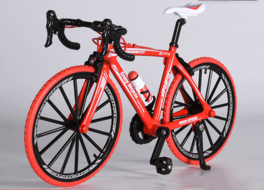 Mini Road Bicycle Toys Dirt Vehicles Model for Home Office Desktop Decoration