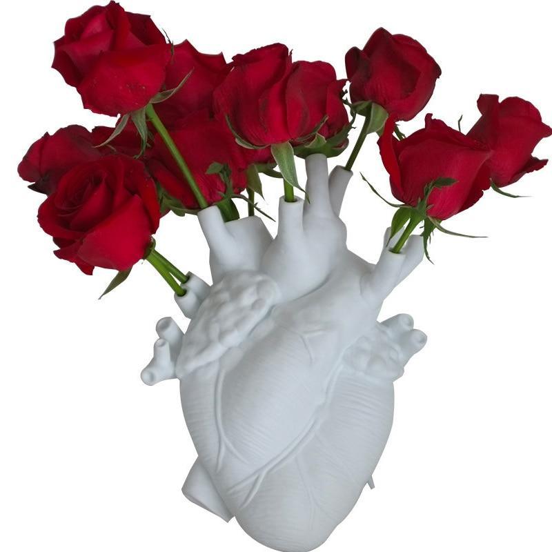 Anatomical Heart Flower Vase - Large