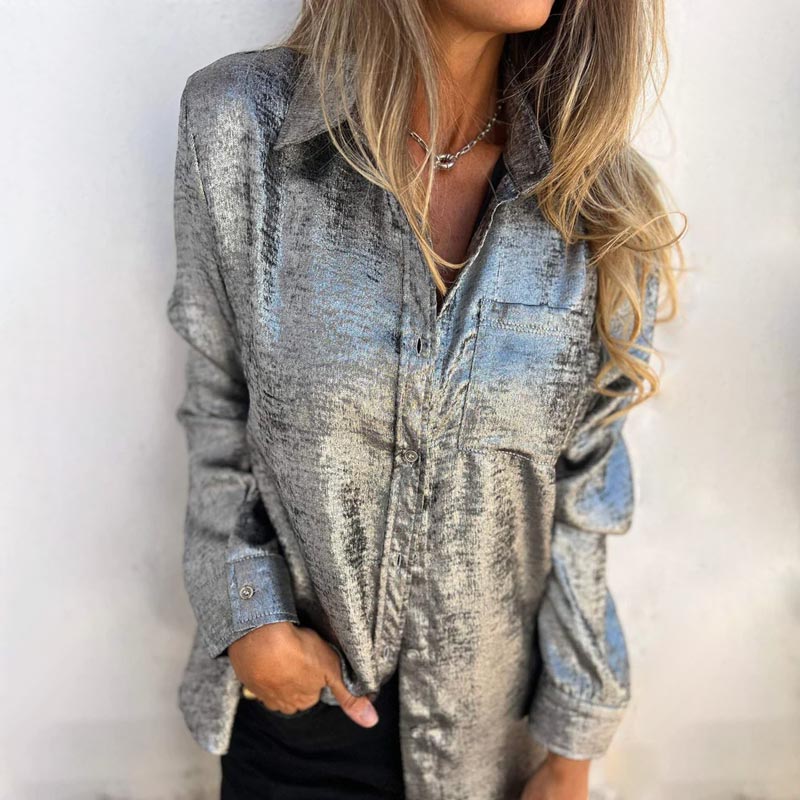 ✨Casual Fashionable Lapel Shirt for Women