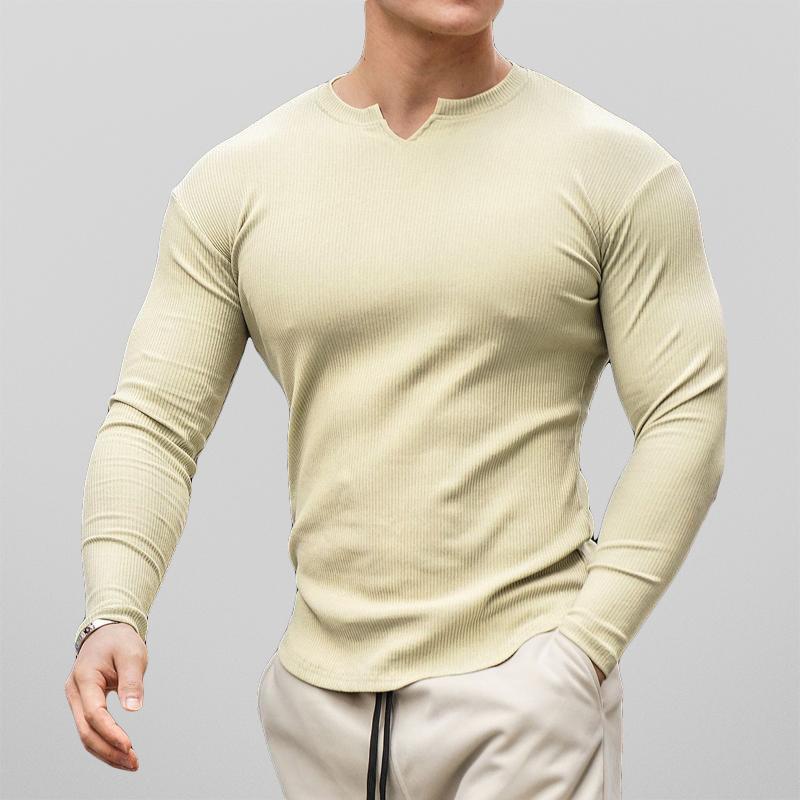 SNUG FIT COTTON SHIRT