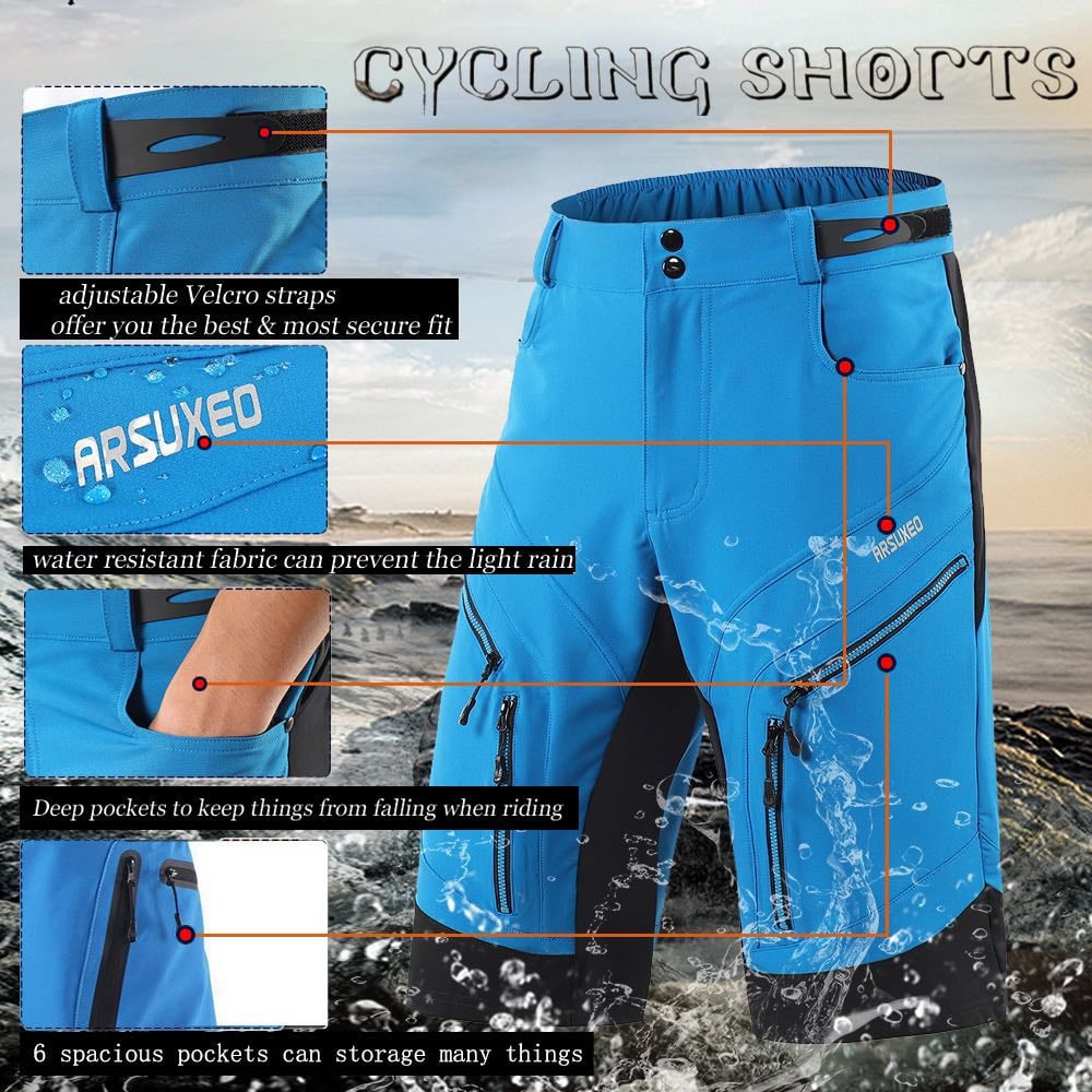 OUTDOOR SPORTS CYCLING SHORTS MTB DOWNHILL TROUSERS
