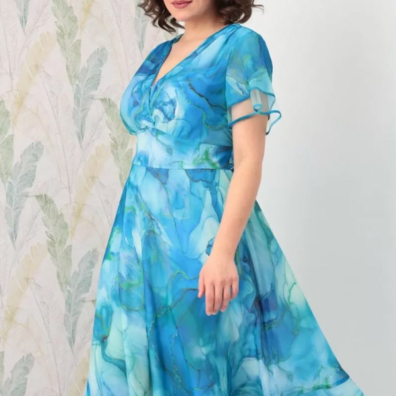 ✨Women's flowy midi dress