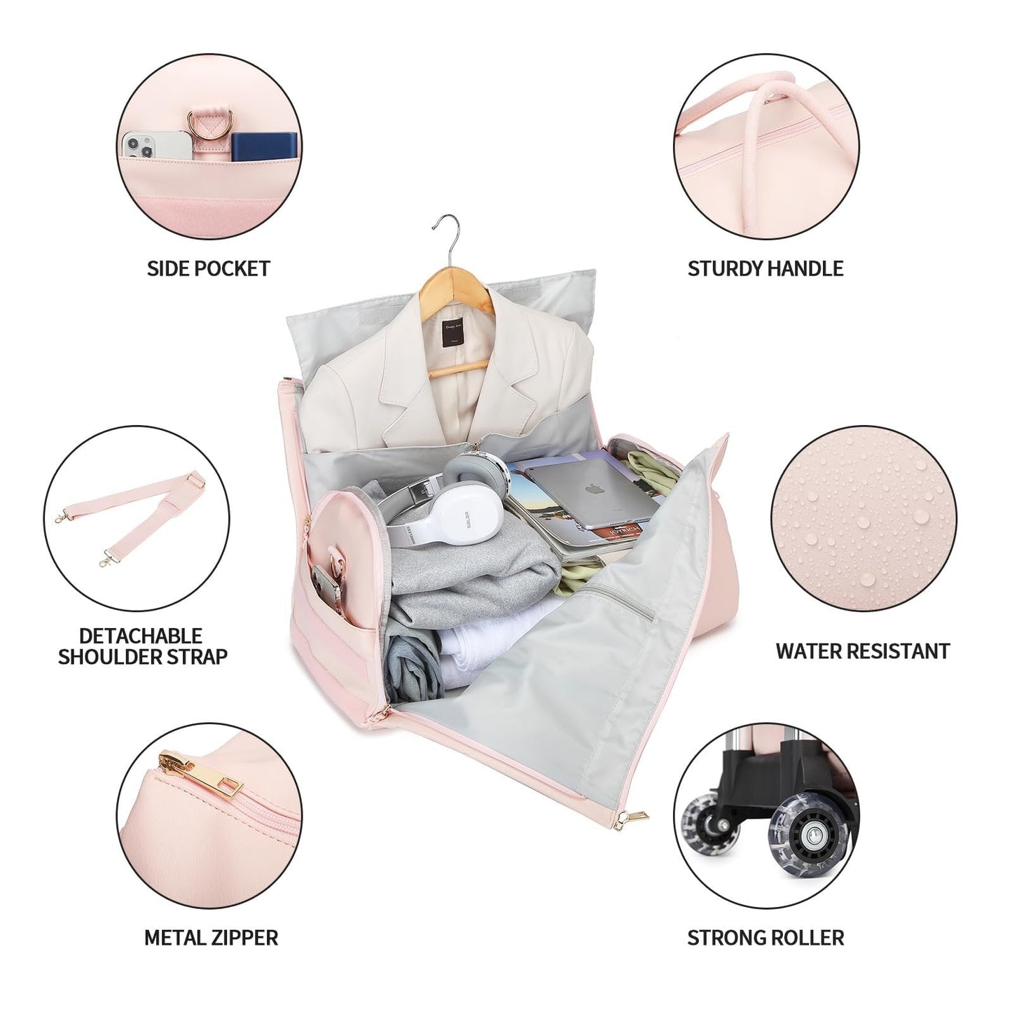 🔥 THE CONVERTIBLE DUFFLE GARMENT LUGGAGE