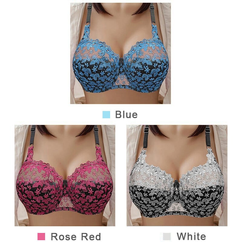 🔥 Plus Size Bra Women Wire Free Comfort Soft Breathable🔥
