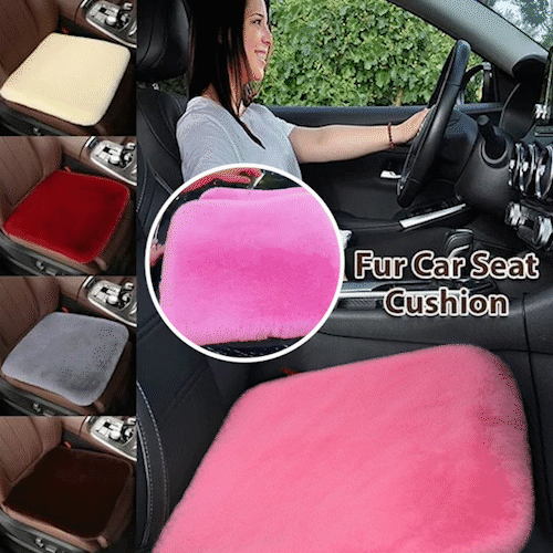 🎁-Plush Car Seat Cushion