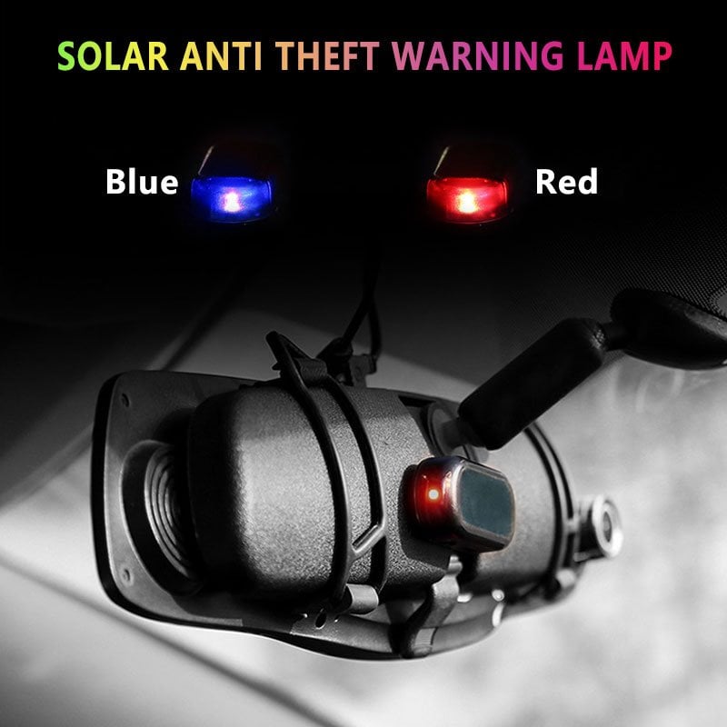 Solar Anti-theft Light In The Car