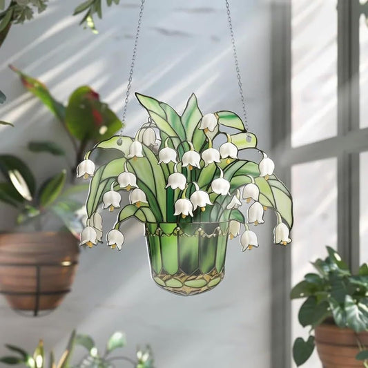 🔥 HOT SALE 🔥 Lily of the Valley Suncatcher