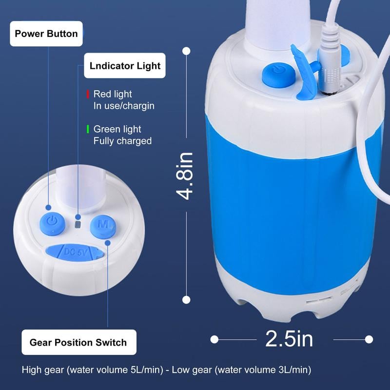 🔥 Portable Camping Shower Outdoor Camp Shower Pump