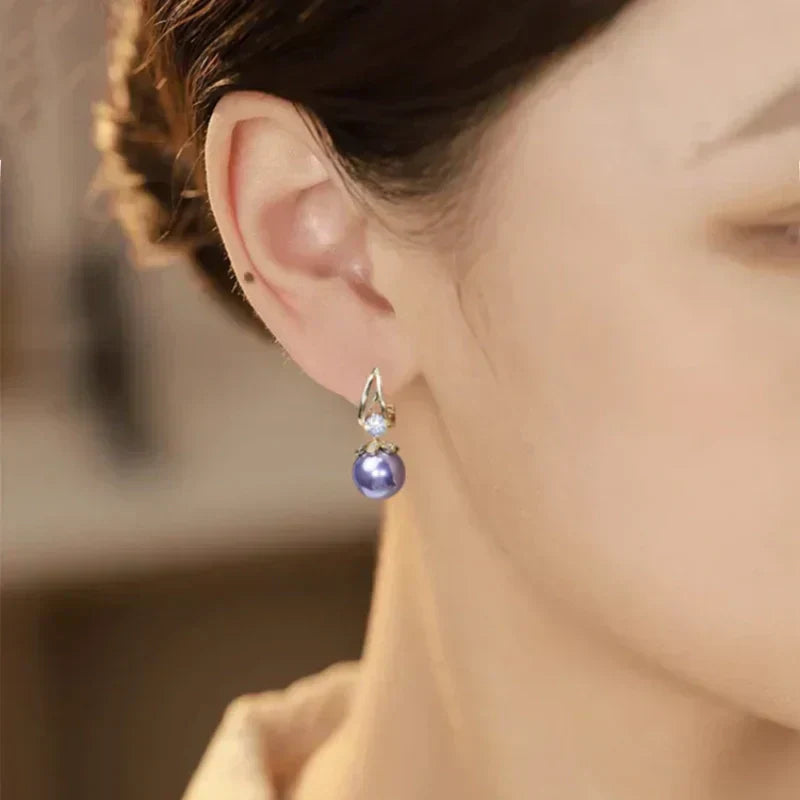 ✨Sparkly Huggie Dangle Earrings for Women