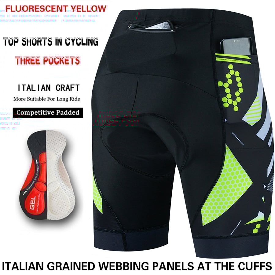 Cycling Silicone Padded Quick-Drying Cycling Shorts