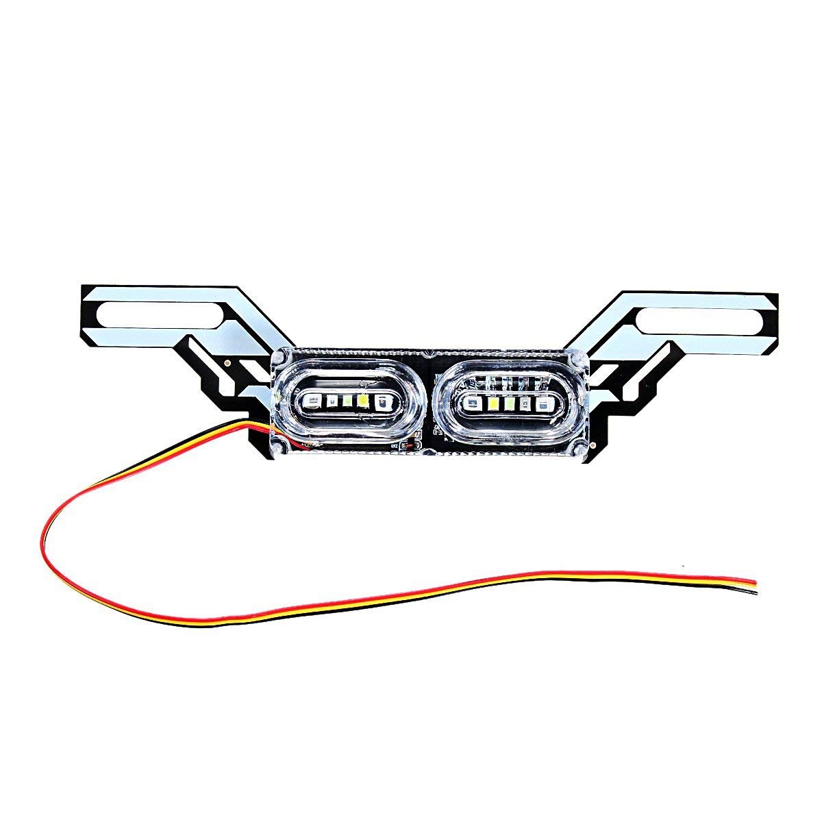 Motorcycle Strobe License Plate Light