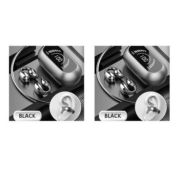 Wireless Ear Clip Bone Conduction Headphones