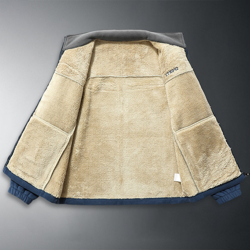 Men's Full Zip Warm Jacket