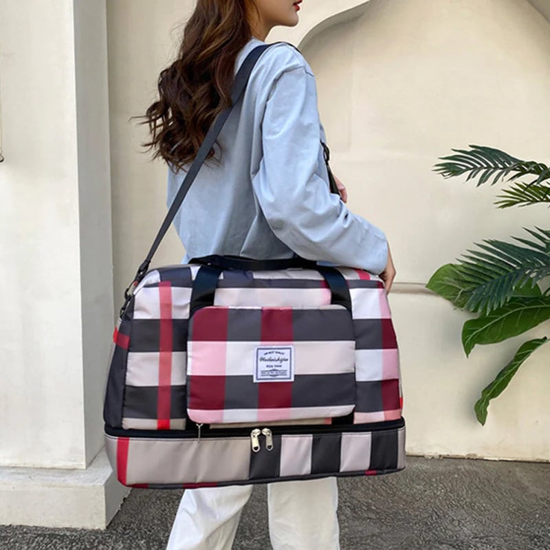 Waterproof Foldable Dry/Wet Separation Travel Bag