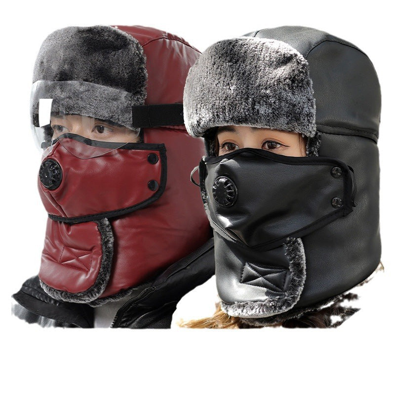 Windproof Warm Riding Mask with Anti-Fog Lenses