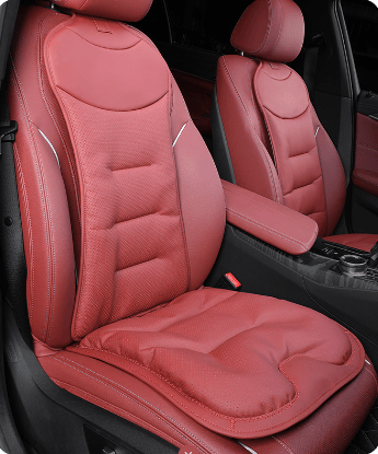 High-end nappa leather punching breathable car seat cushion
