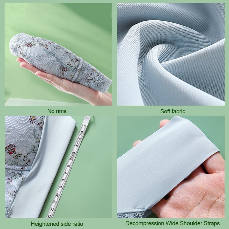 ❤️Plus Size Seamless Push Up Wireless Bra