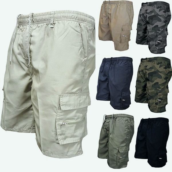 💝Men's Zipper Pockets Hiking Athletic Running Shorts