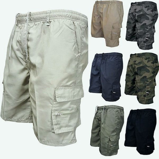 💝Men's Zipper Pockets Hiking Athletic Running Shorts