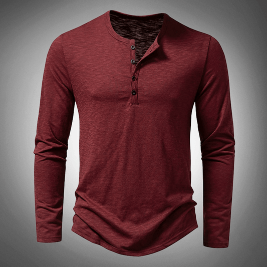 Vincenzo Henley Long Sleeve Shirt