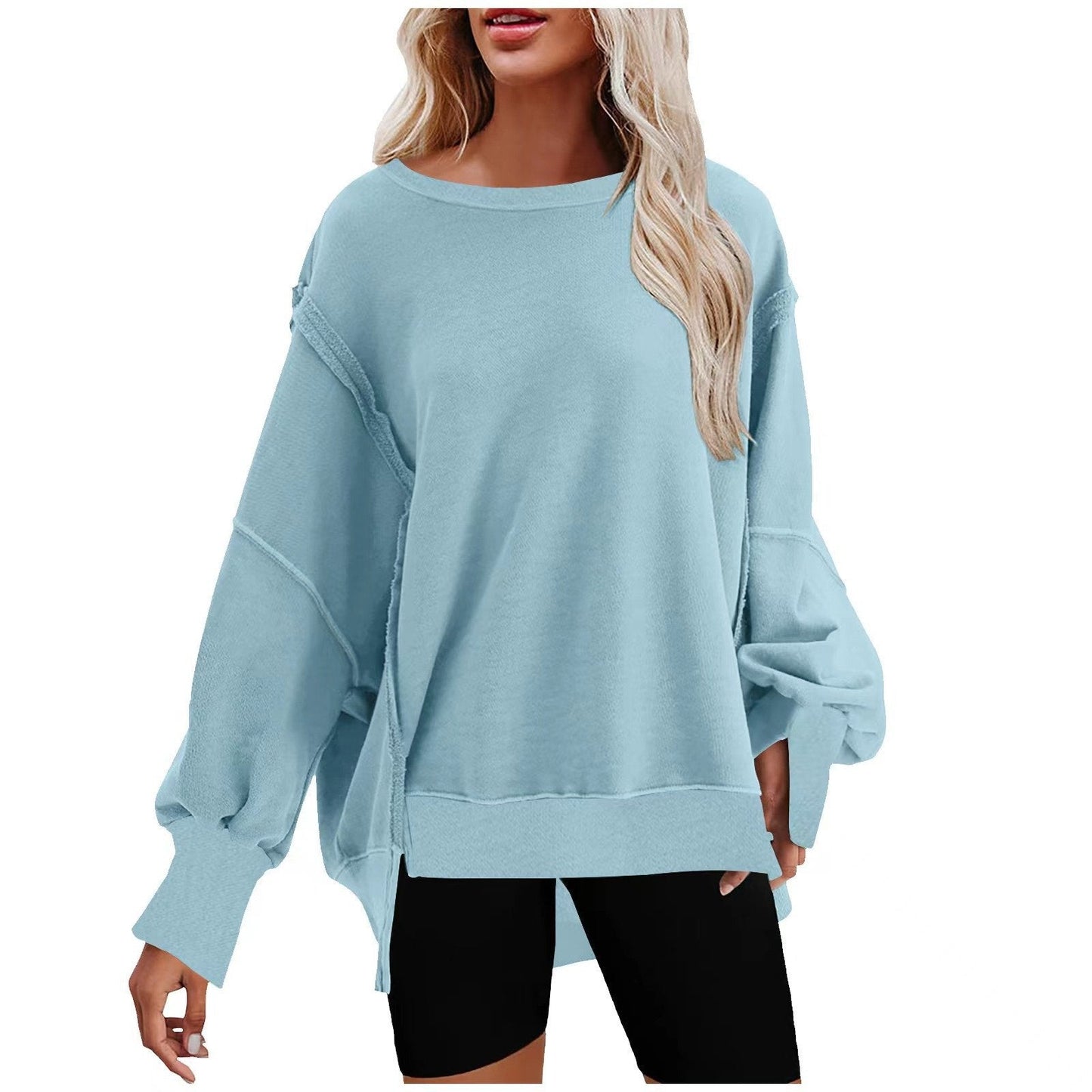 Womens Oversized Crewneck Sweatshirts