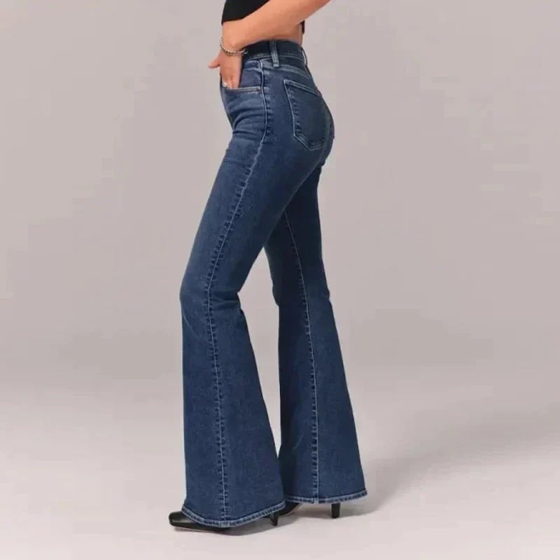 Ultra High Rise Stretch Flare Jean
