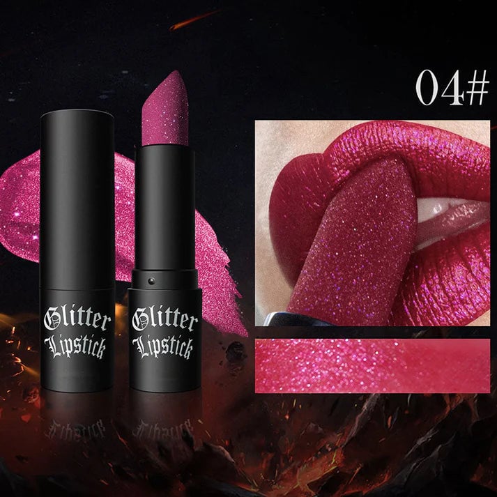 🎁🎁 Matte Long Lasting Lipstick With Fine Glitter✨✨✨