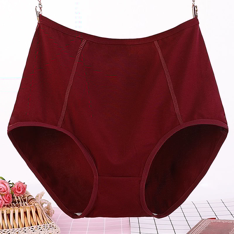 Large size pure cotton hygroscopic and antibacterial underwear